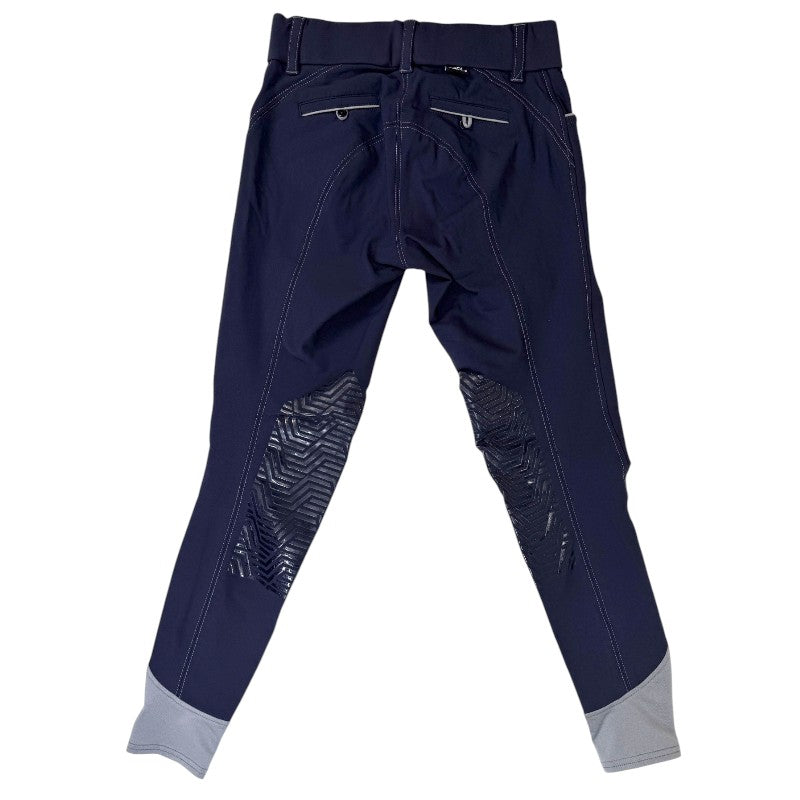 Ghodho 'Lily Pro' Knee Patch Breeches in Navy 