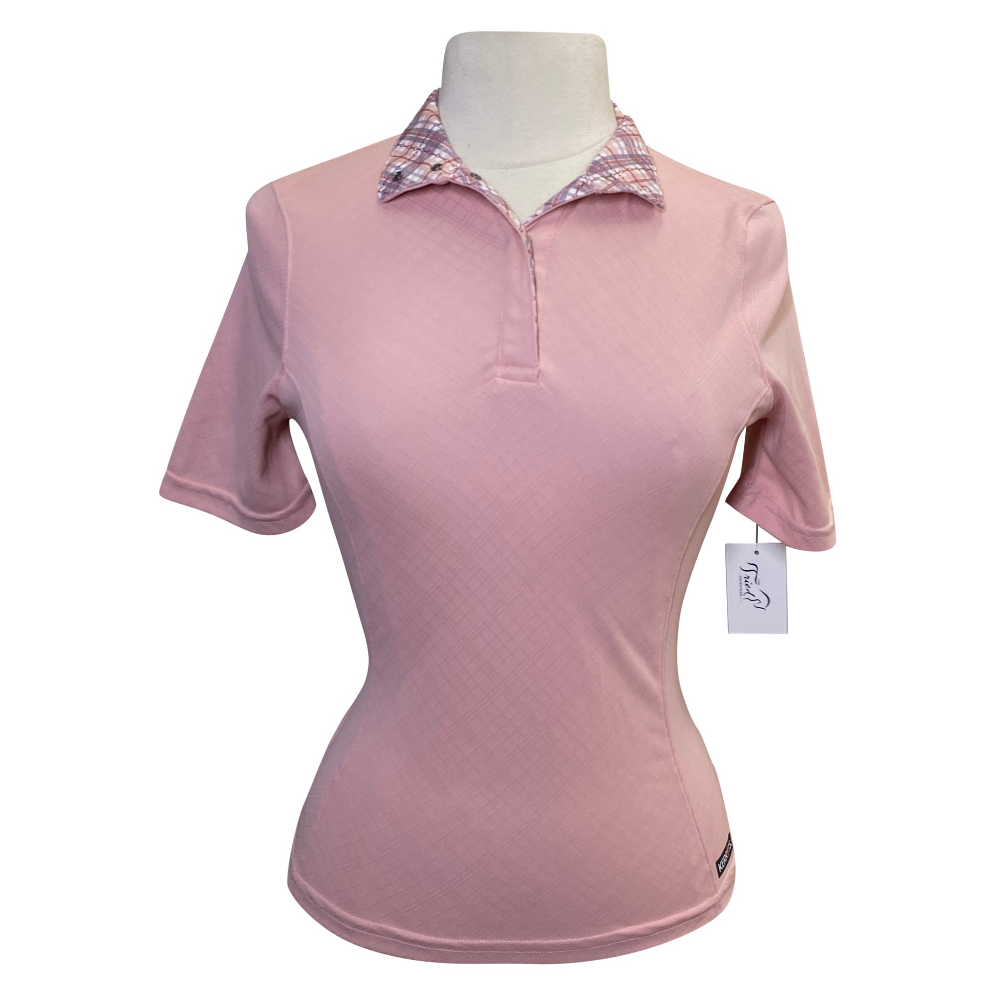 Kerrits Vented Short Sleeve Shirt in Pink