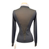 Free Ride Equestrian 'Devon' Long Sleeve Competition Top in Black