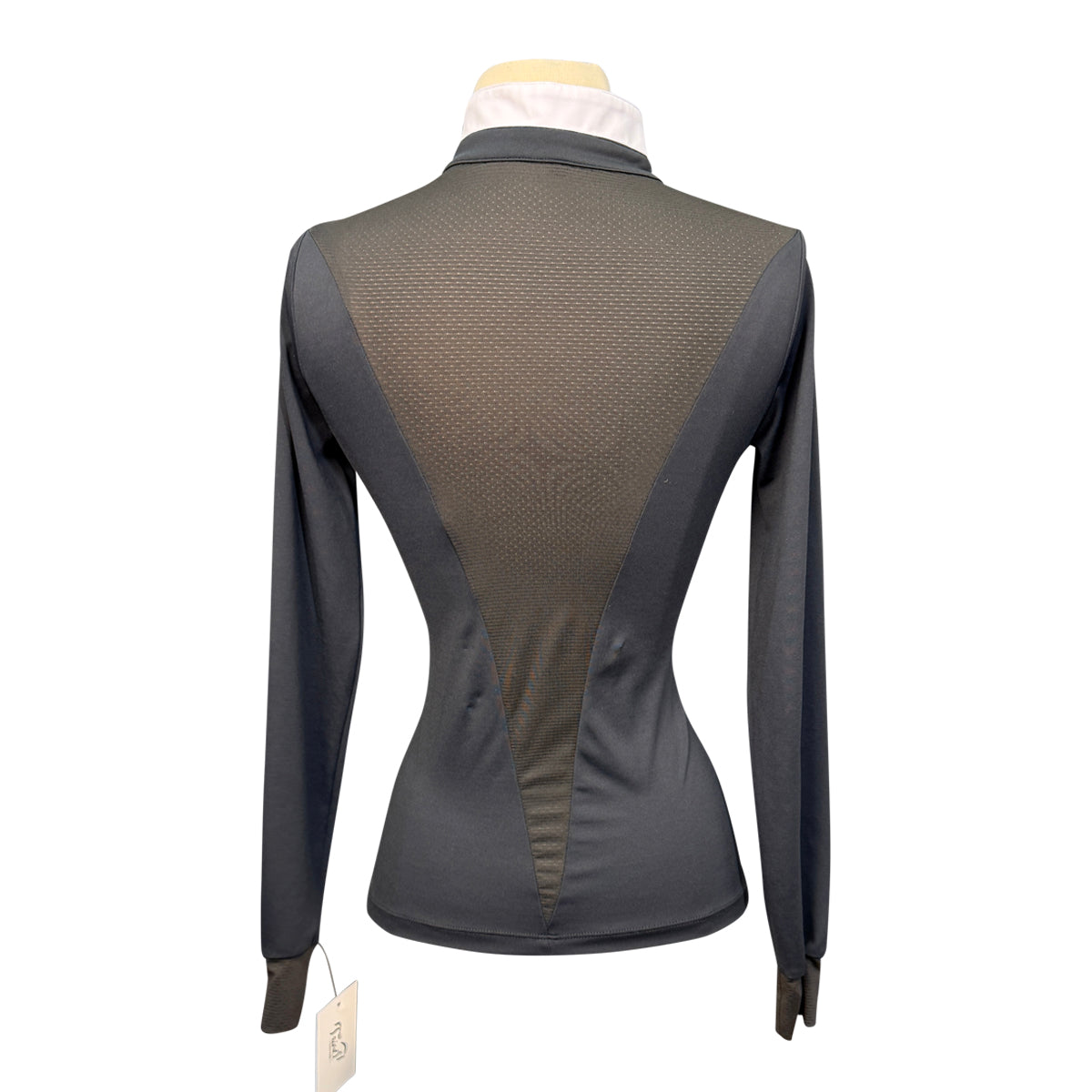 Free Ride Equestrian 'Devon' Long Sleeve Competition Top in Black