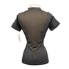 Free Ride 'Devon' Short Sleeve Show Shirt in Black - Women's Medium