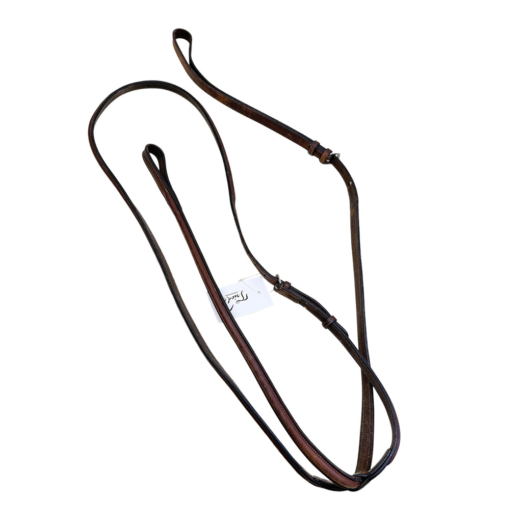 Bobby's English Tack Signature Series Fancy Standing Martingale in Havana