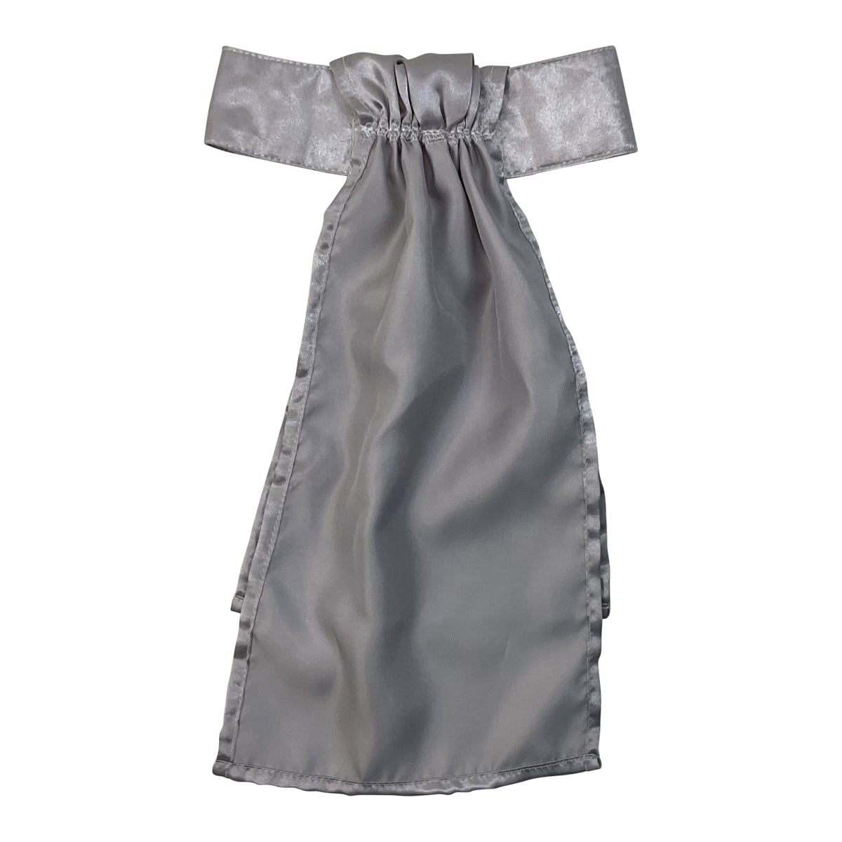 Ovation Dry-Tex Pre Tied Stock Tie in Silver