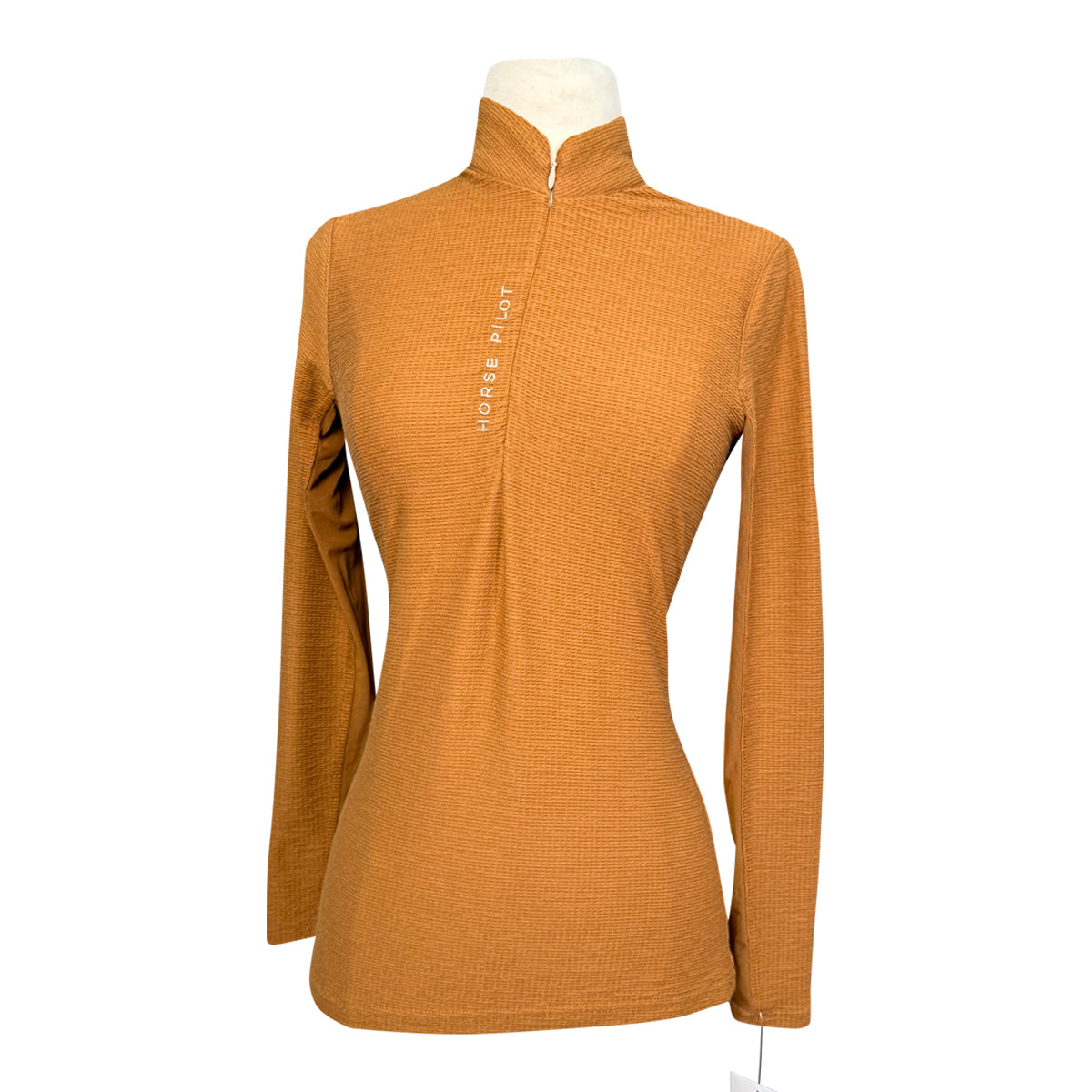 Horse Pilot 'Suntech' Shirt in Dusty Orange