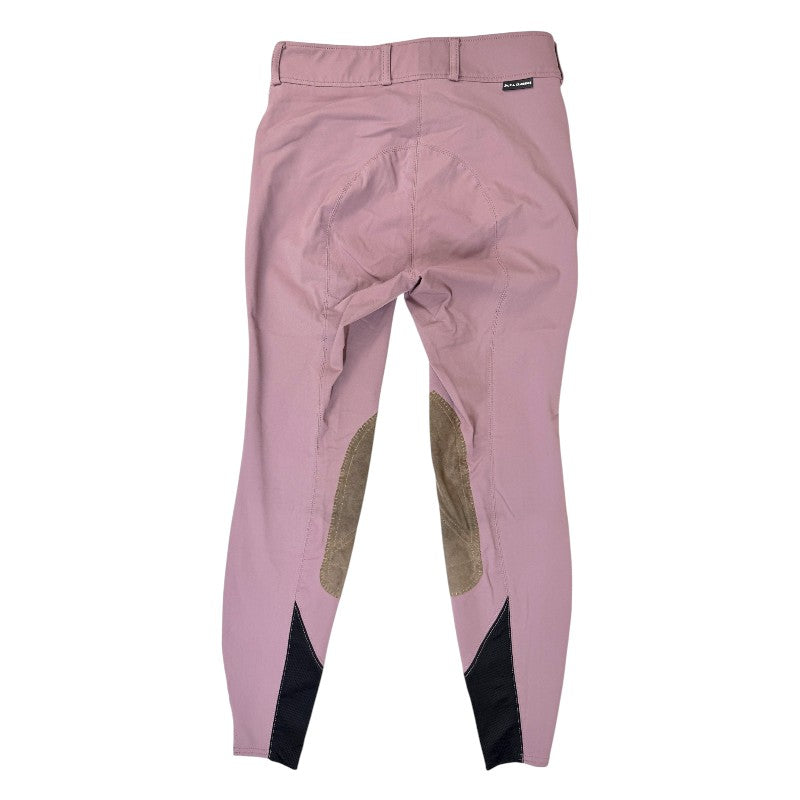 RJ Classics 'Gracie' Knee Patch Breeches in Dusty Rose