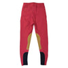 Tailored Sportsman 'Trophy Hunter' Boot Sock Breeches in Cherry Bomb/Tan