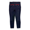 Ariat 'Olympia' FEI Collection Breeches in Navy/Red Trim