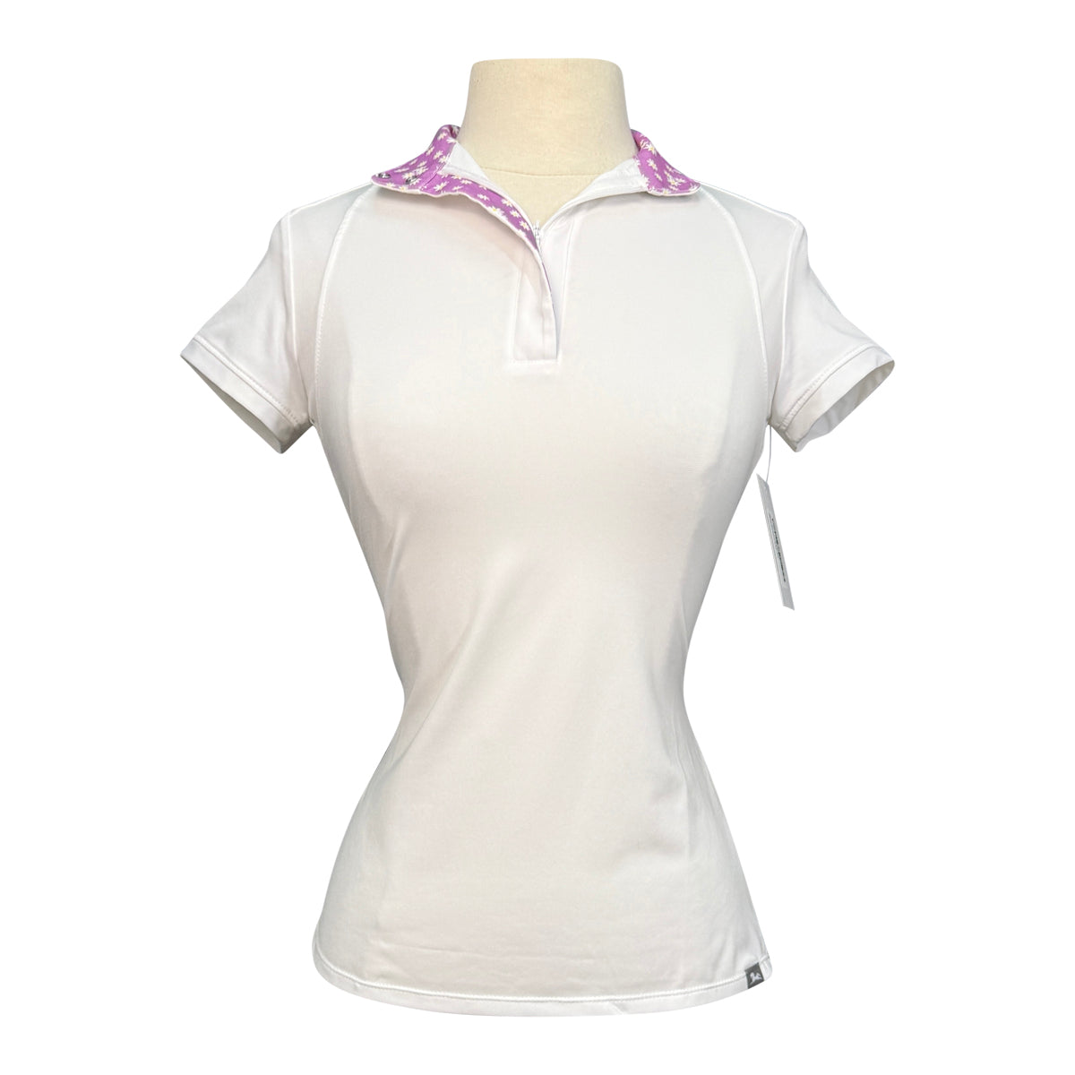 RJ Classics 'Sadie 37.5' Ladies Show Shirt in White/Daisies