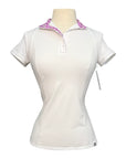 RJ Classics 'Sadie 37.5' Ladies Show Shirt in White/Daisies