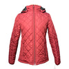 Riding Sport Puffer Jacket in Red