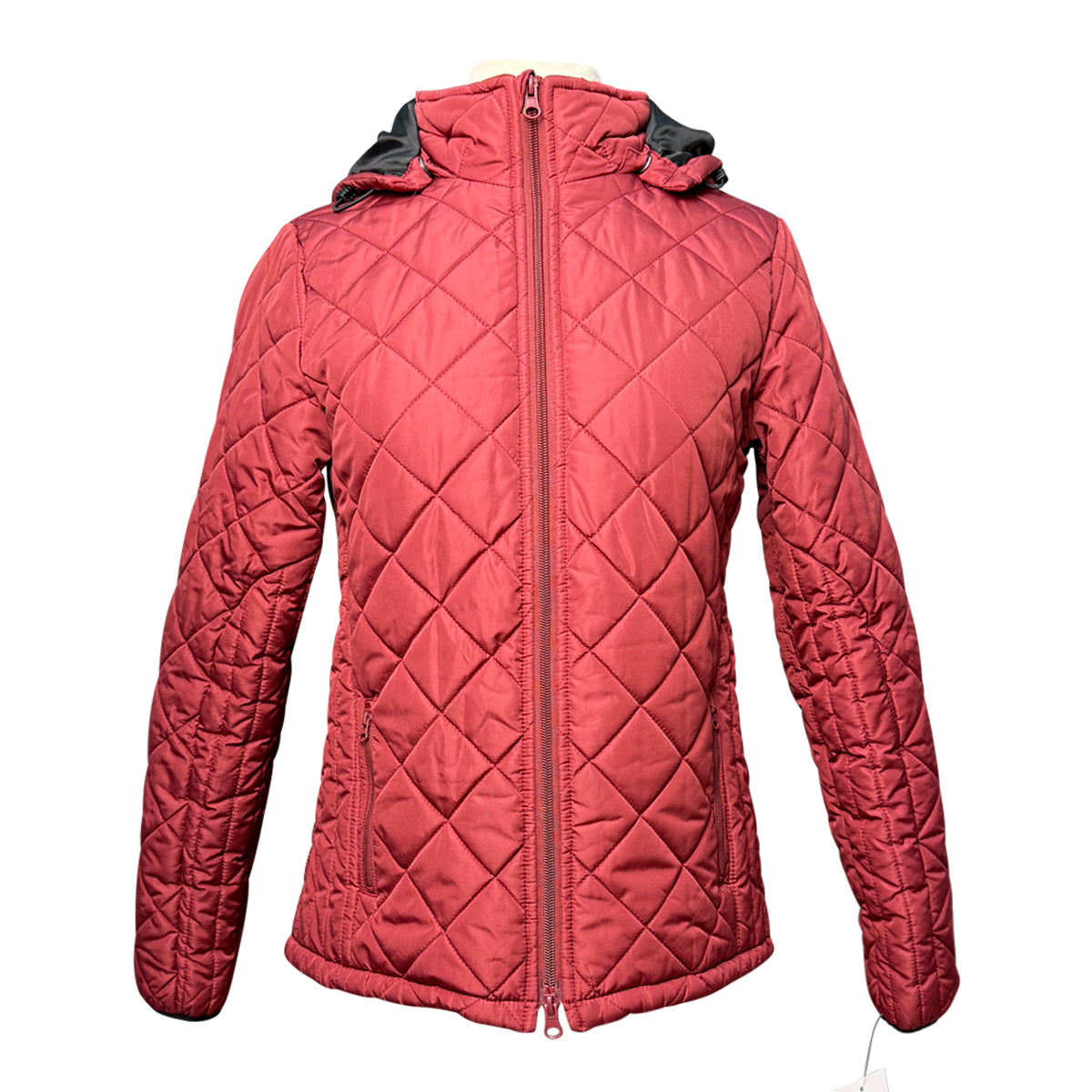 Riding Sport Puffer Jacket in Red