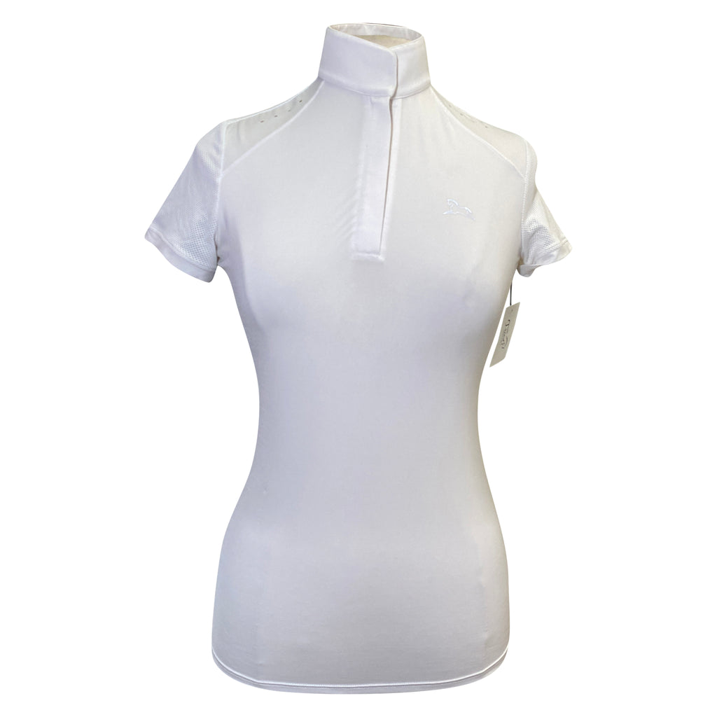 RJ Classics 'Aerial 37.5' Show Shirt in White - Women's Small