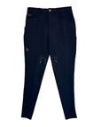 Ego7 Men's 'EJ' Jumping Knee Patch Breeches in Navy