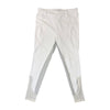 Free Ride Equestrian Lux Hybrid Full Seat Tights in White/Grey