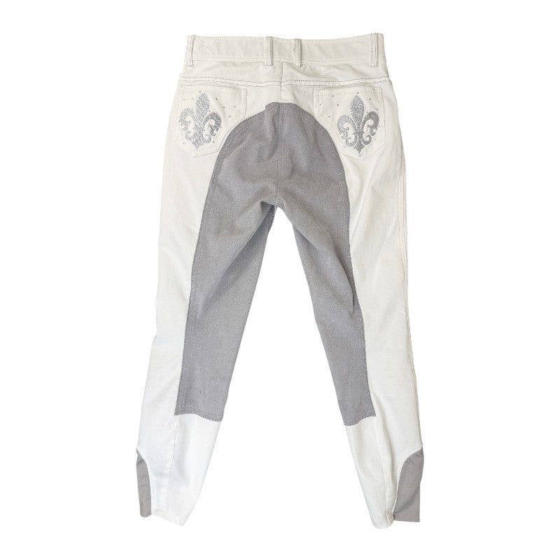 Imperial Riding Full Seat Breeches in White