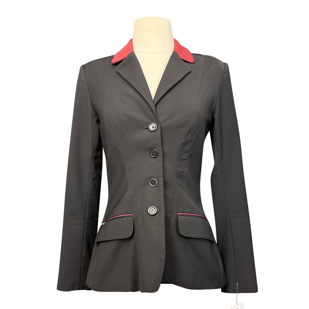 Winston Contrast Show Jacket in Black/Red 