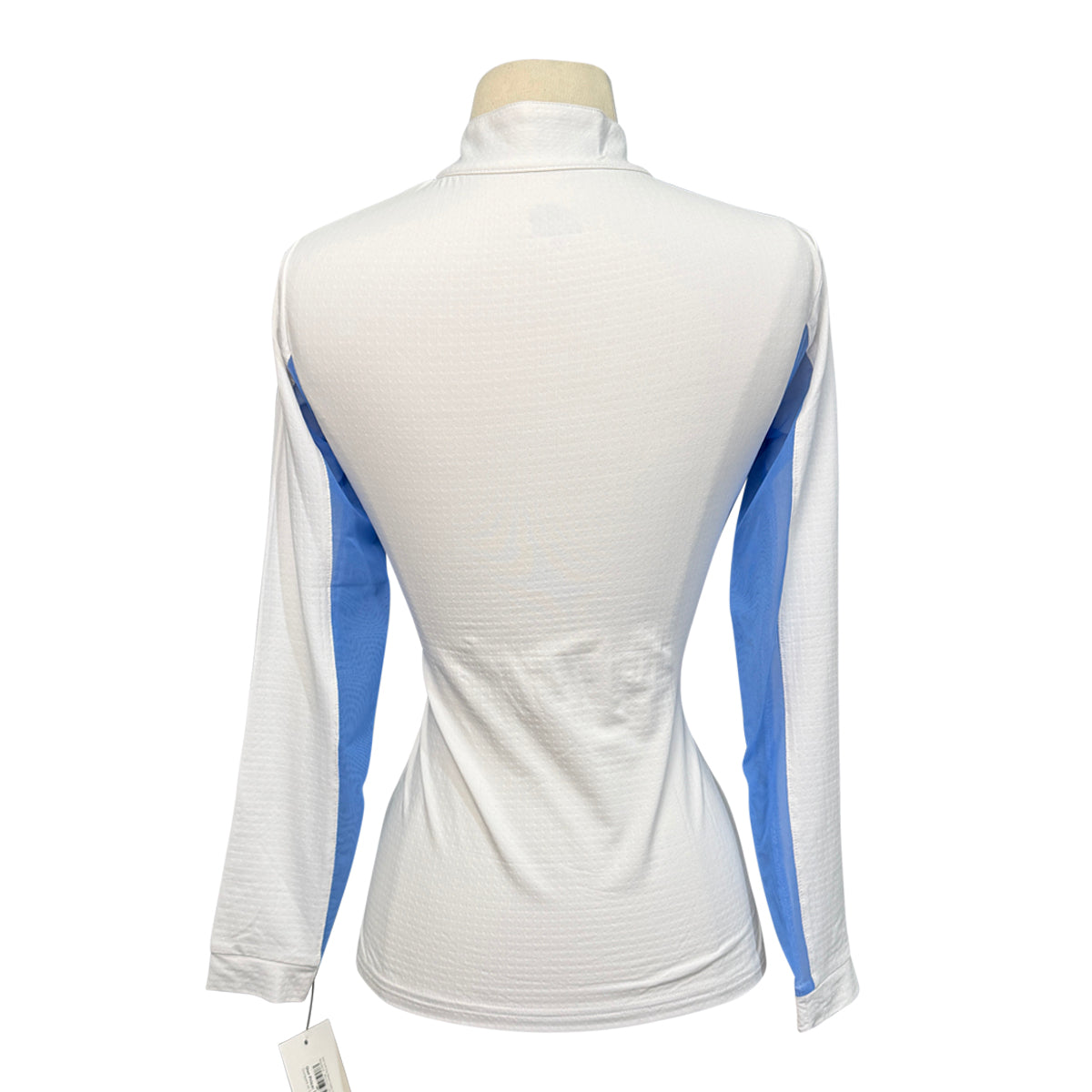 EIS 1/4 Zip Base Layer in White w/ Keywest