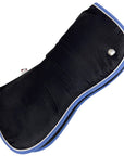 Ogilvy Jump Memory Foam Half Pad in Black/Blue/White