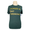Gray &amp; Co. 'Horses &amp; Day Drinking' Tee Shirt in Forest Green