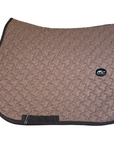 Anna Scarpati 'Querto' Tech Tweed Saddle Pad in Brown Tweed