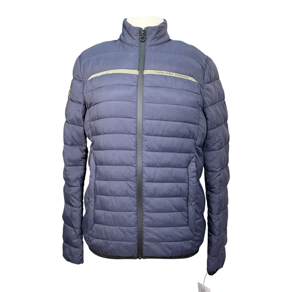 Cavalleria Toscana Quilted Puffer Jacket in Navy