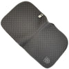 Asmar Equestrian Dressage Quilted Saddle Pad in Black