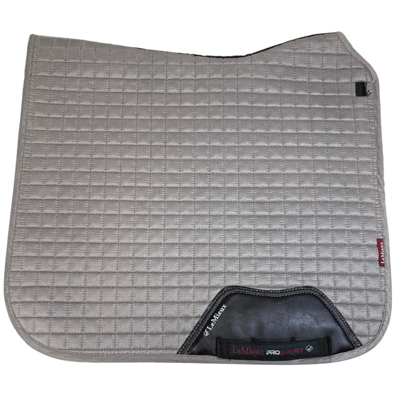 LeMieux Suede Dressage Pad in Taupe