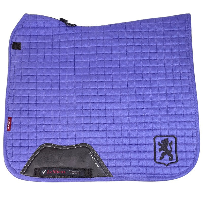 LeMieux Suede Dressage Pad in Purple