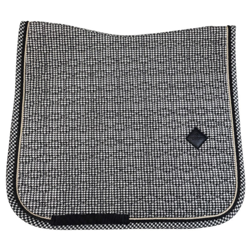 Kentucky Velvet Dressage Pad in Pied De Poule