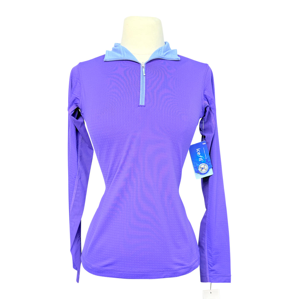 Dover Saddlery CoolBlast® 100 Long Sleeve Shirt in Purple