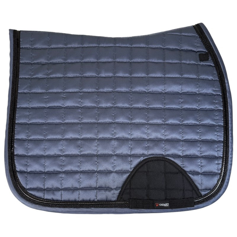 Catago Fir-Tech Dressage Saddle Pad in Slate - Full
