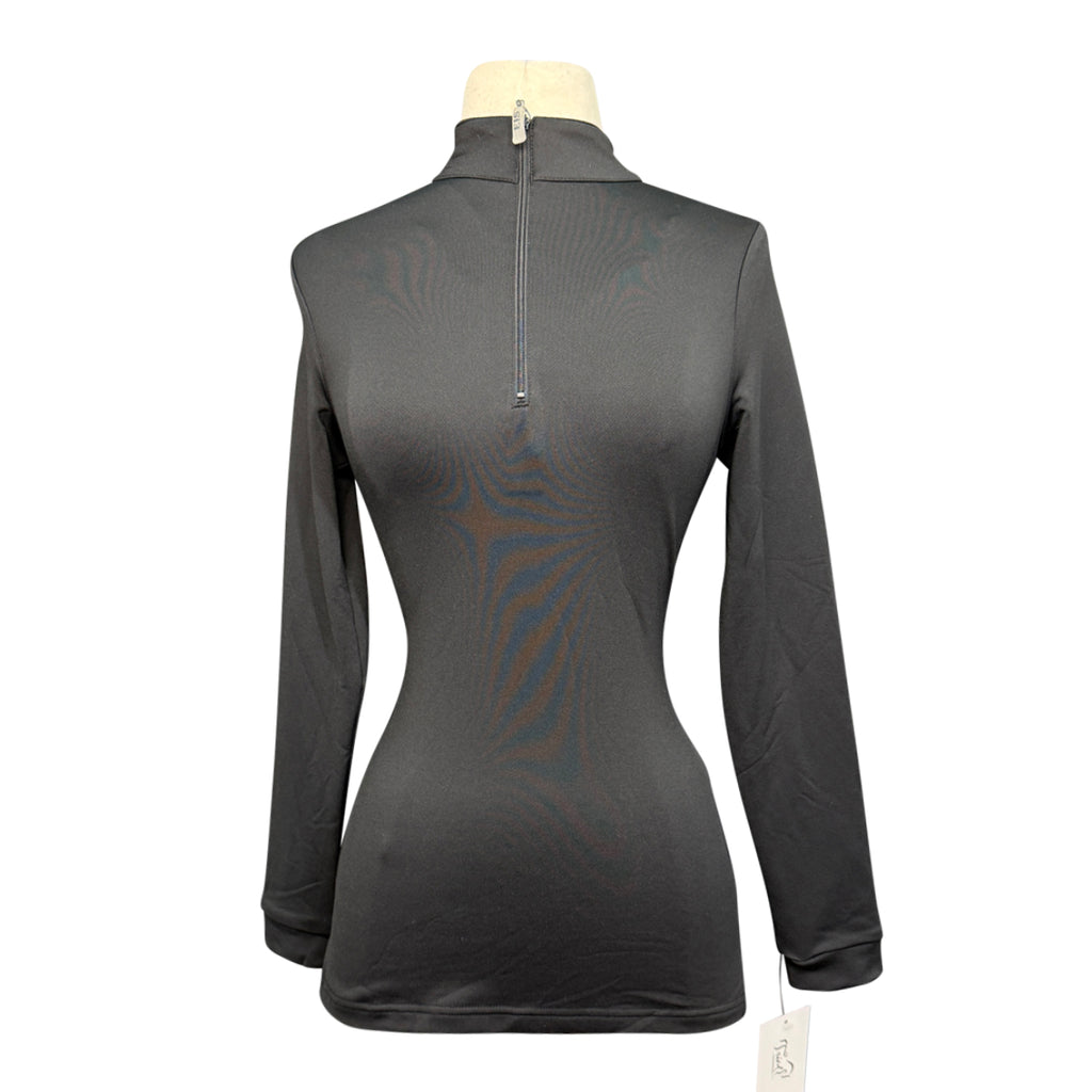 EIS 'MegaHeat' 1/4 Zip Base Layer in Black