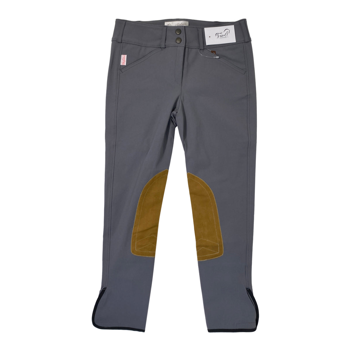 Tailored Sportsman Trophy Hunter Breeches in Titanium/Tan
