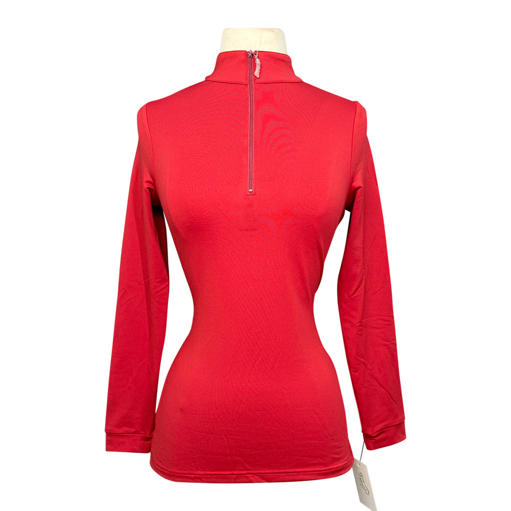 EIS 'MegaHeat' 1/4 Zip Base Layer in Red