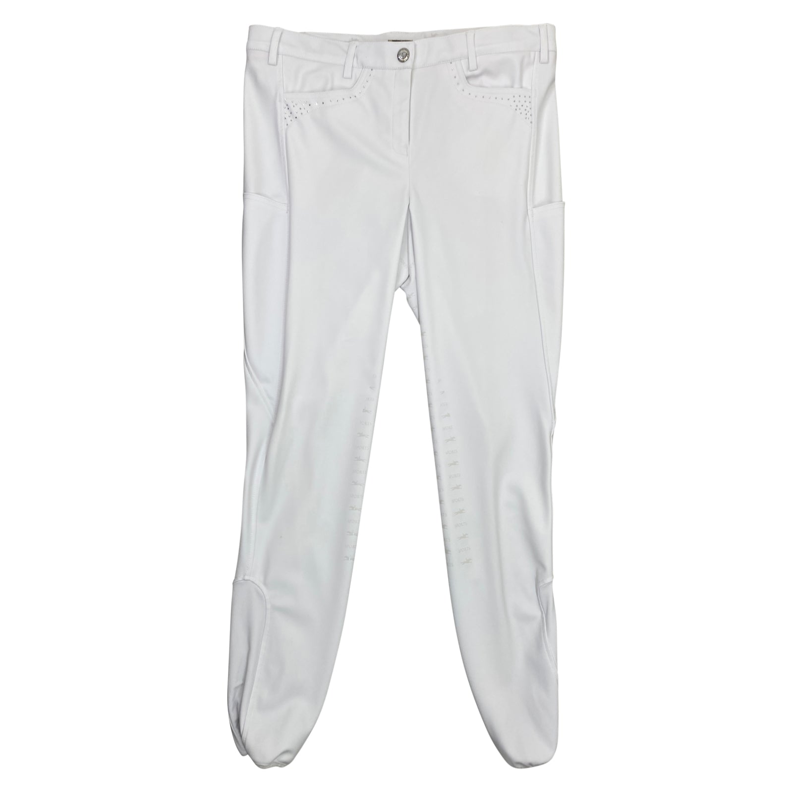 Schockemöhle 'Victory' Breeches in White - Women's 36R