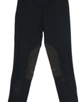 TuffRider Cotton Lowrise Pull On Breeches in Black - Women's 26
