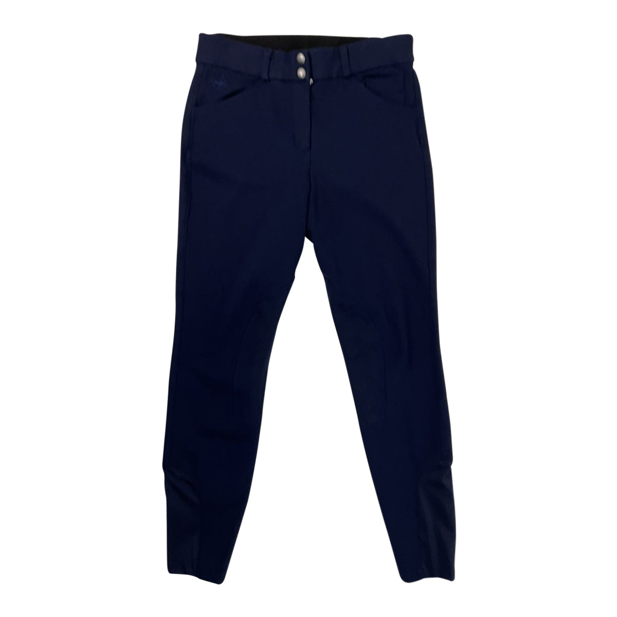 Culotte équitation SmartPak Piper - Taille 24R, Gris/sarcelle - Avec Patch Genou - Occasion