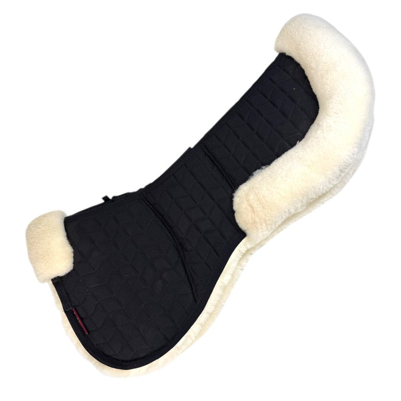 LeMieux Merino+ Half Pad in Black/Natural