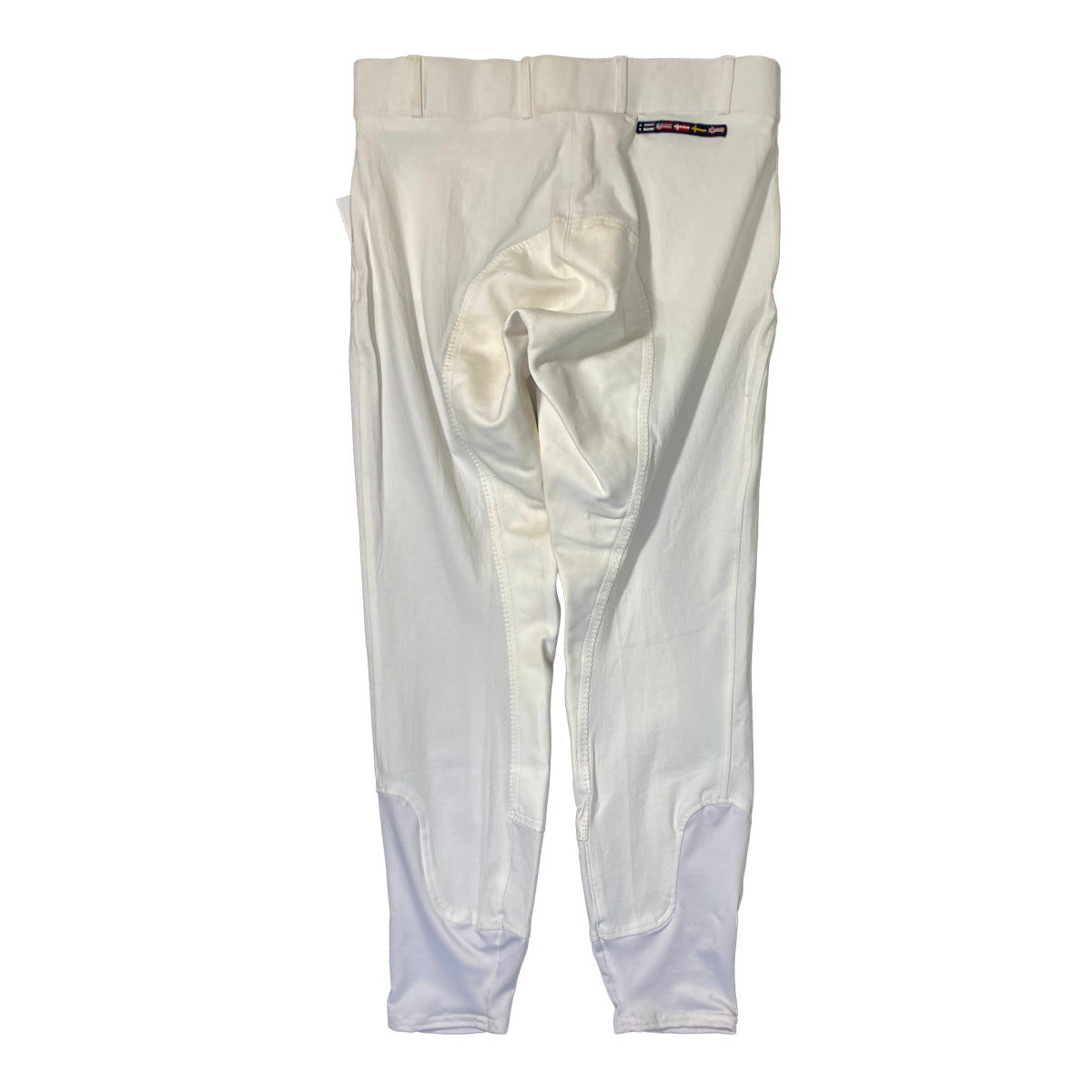 Horze Grand Prix Full Seat Breech in White 