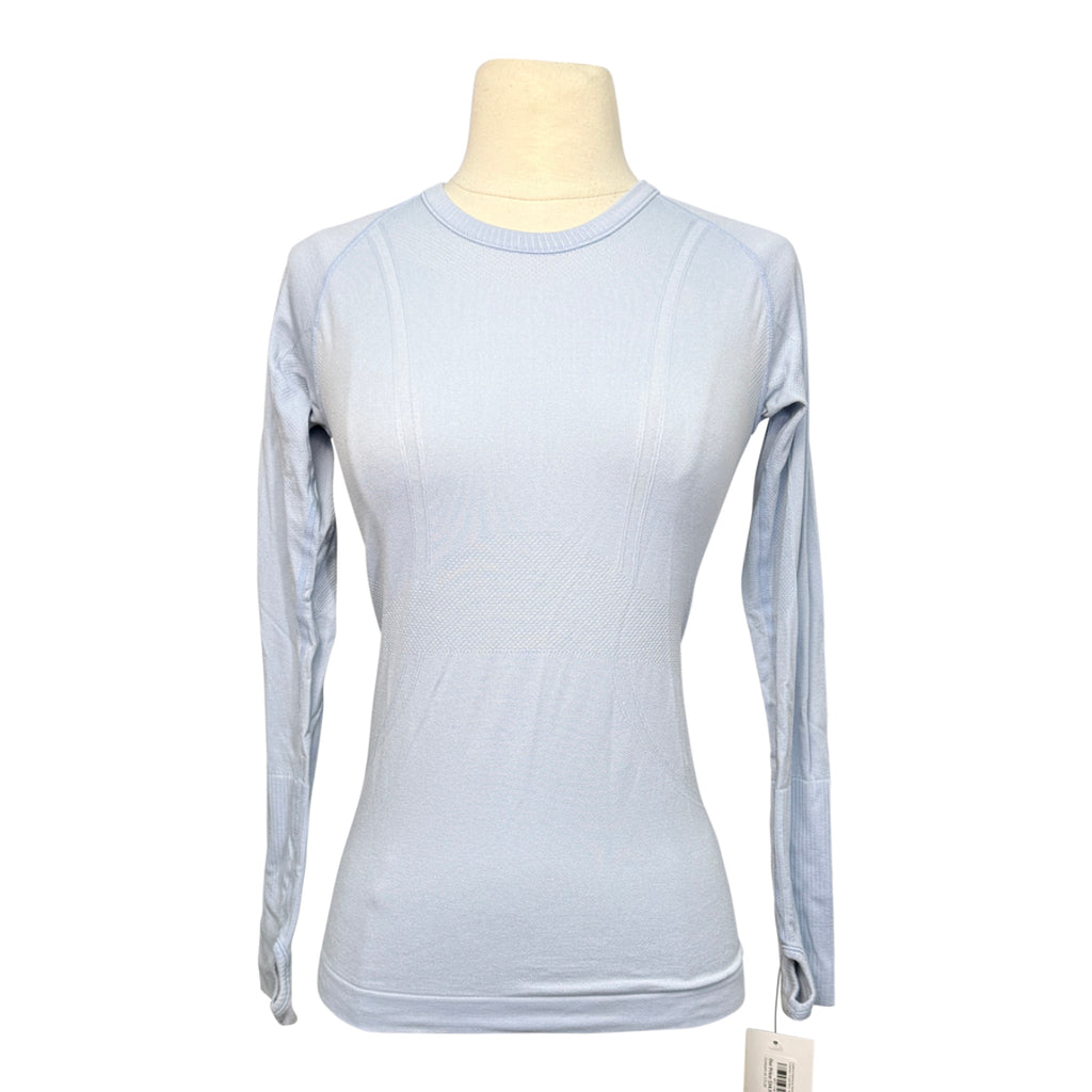 Euphoric Equestrian Desert Horse Park 'Calabasas Crewneck' in Light Blue 