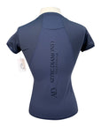 Aztec Diamond Tech Tee in Navy