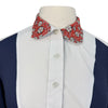 Dover Saddlery Show Shirt in Navy/White 