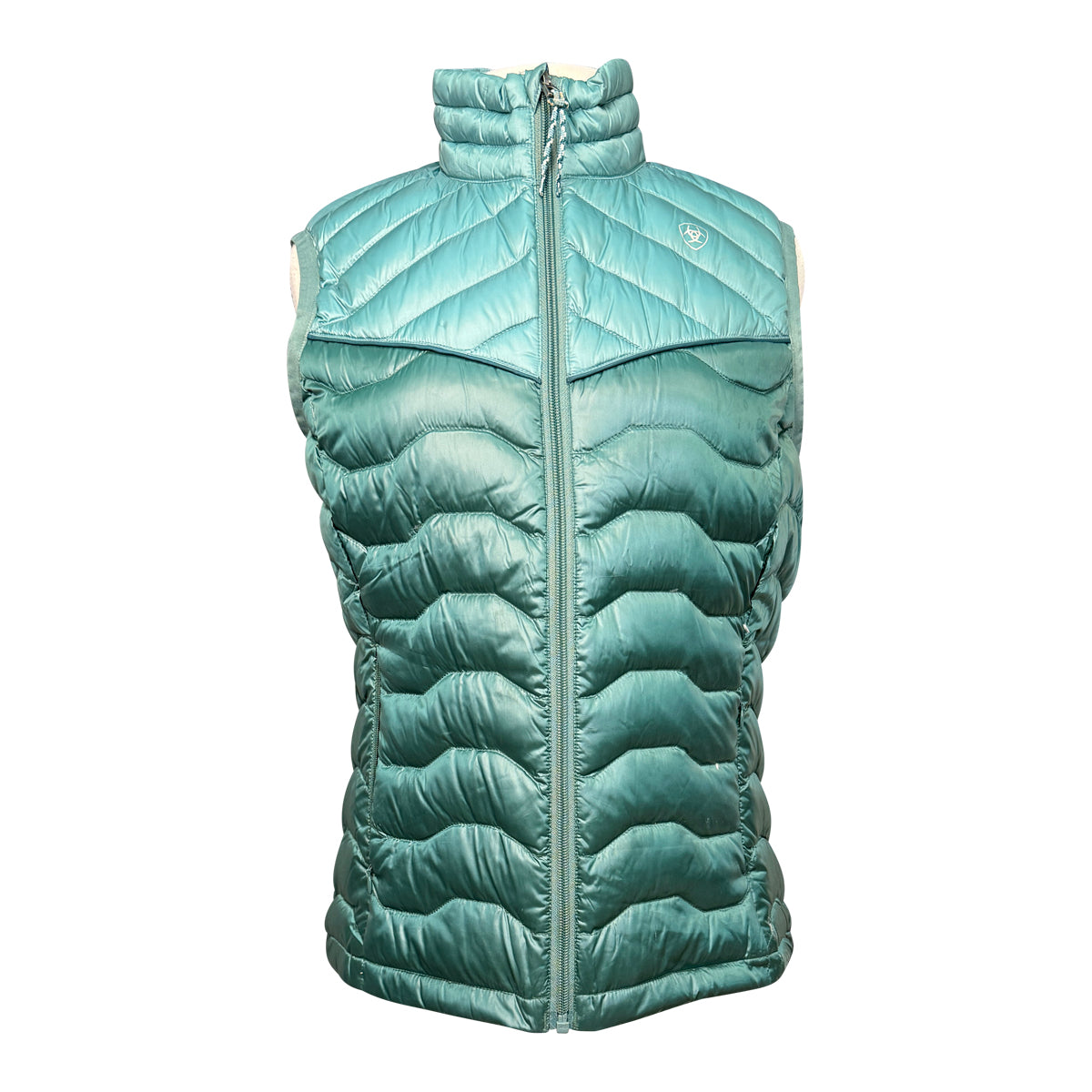 Ariat Ideal Down Vest in Teal/Seafoam