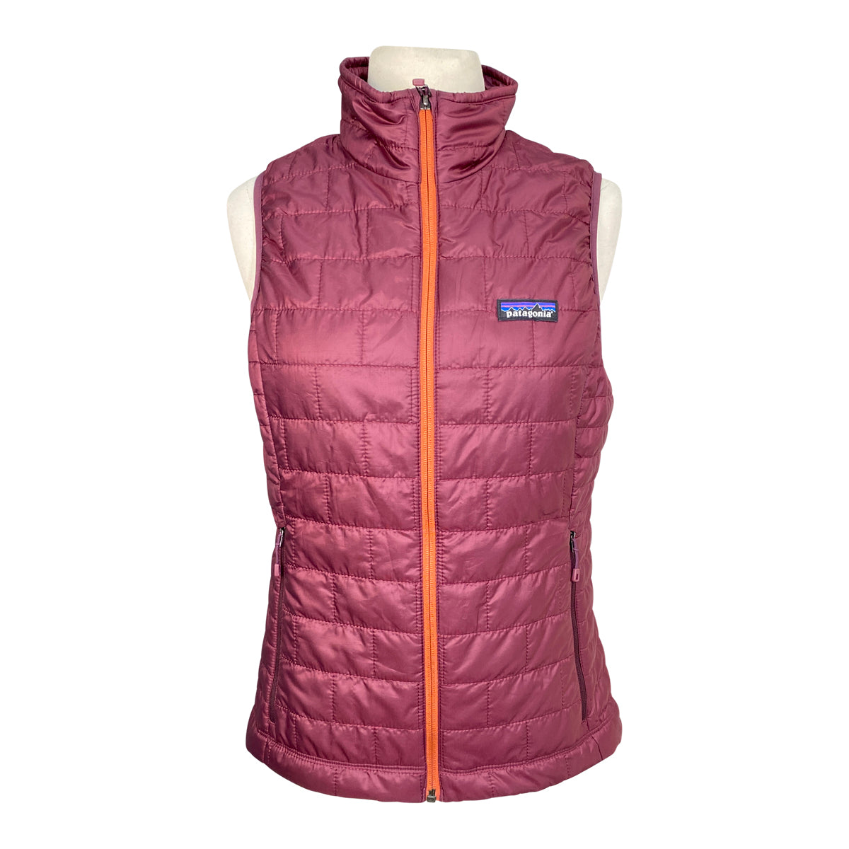 Patagonia Nano Puff Insulated Vest in Mauve/Rust