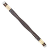 M. Toulouse Shaped Leather Girth in Brown