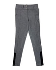 Free Ride Equestrian 'Bondie' Tweed Breeches in Grey Heather