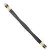 M. Toulouse Shaped Leather Girth in Brown