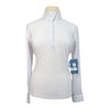 Romfh 'Lindsay' Chill Factor Show Shirt in White/Horse Show Daze - Women's XL