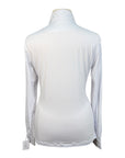 Romfh 'Lindsay' Chill Factor Show Shirt in White/Horse Show Daze - Women's XL