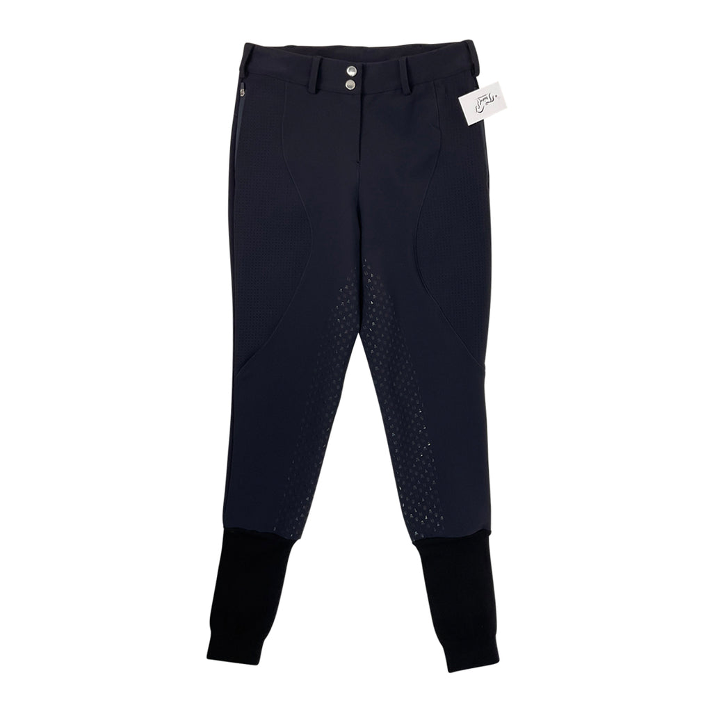 LA Equestrian The Bel Air Flattering Fit Breeches  in Navy